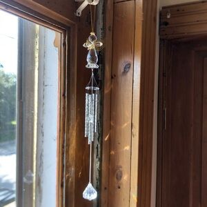 Vtg Angel Wind Chime
